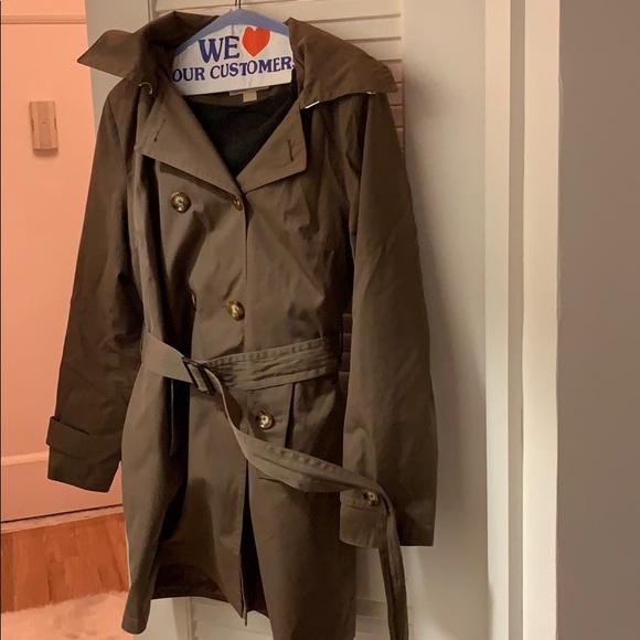 michael kors womens raincoat